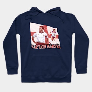 OG Euros Heroes - Bryan Robson - CAPTAIN MARVEL Hoodie